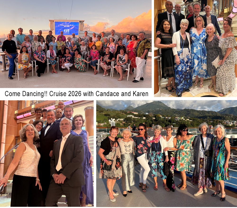 Come Dancing Cruise 2026 with Candace and Karen - March 22 – March 29, 2026